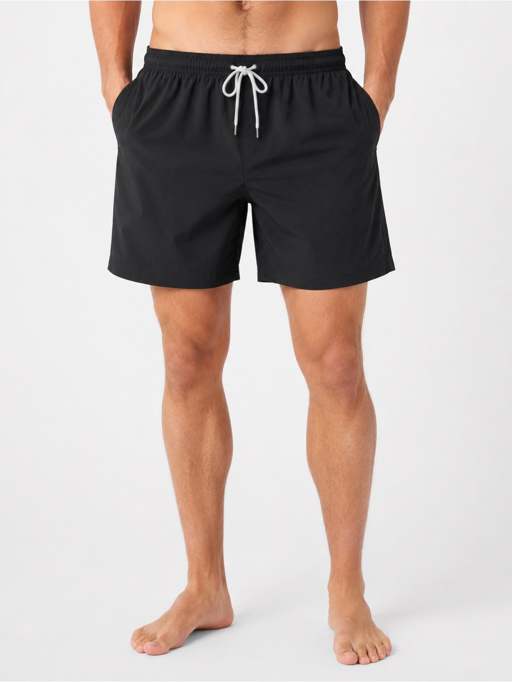 Sonoma Men’s XL Black 7” Swim Trunks NWT Quick Dry Beach Board Shorts Lined‎
